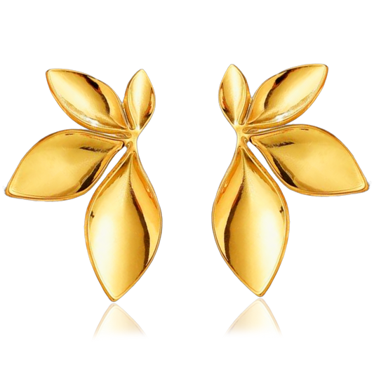 Pendientes Lirio Oro