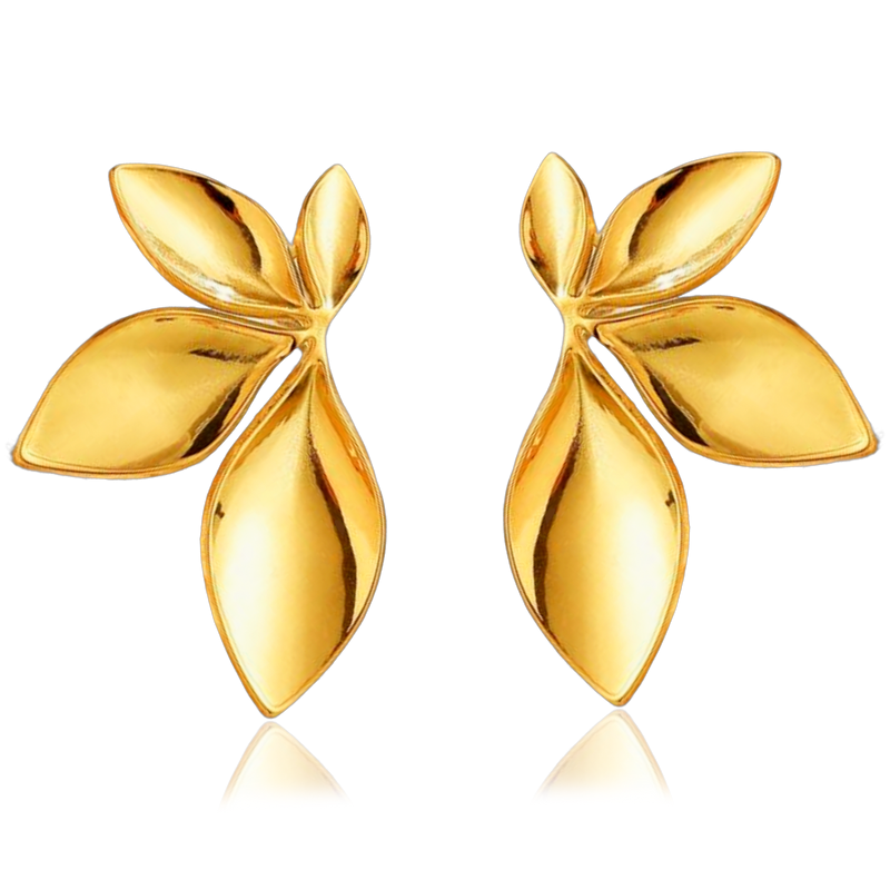 Pendientes Lirio Oro