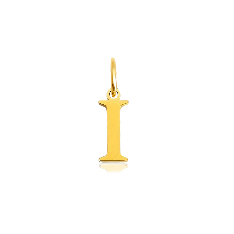 Charm Inicial Elegante Oro