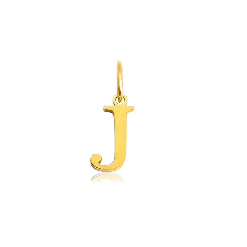 Charm Inicial Elegante Oro