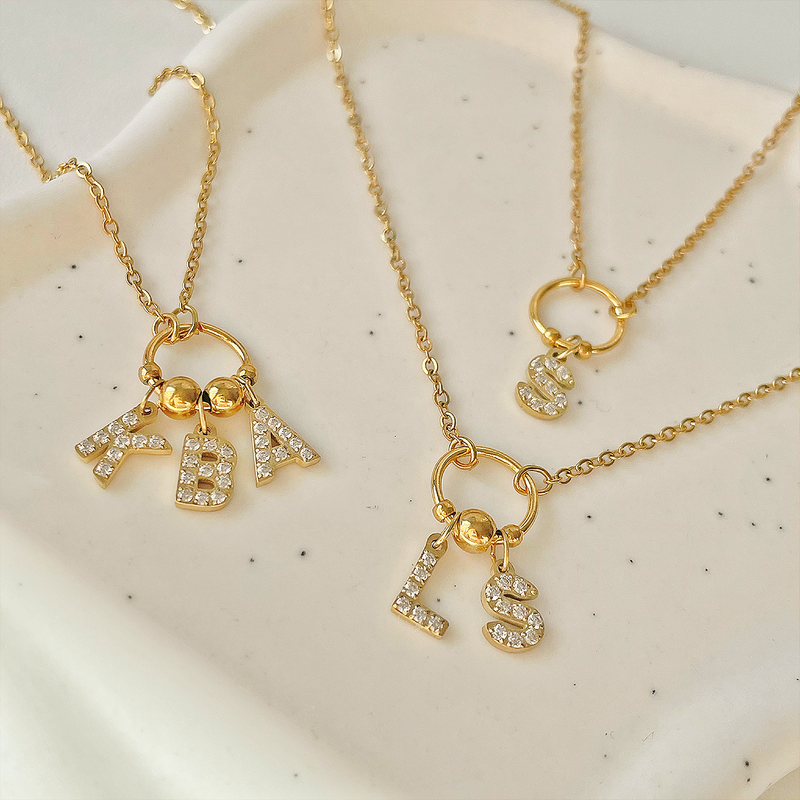 Collana Cerchio Personalizzata Oro
