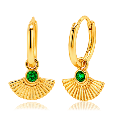 Aros Jaya Green Oro