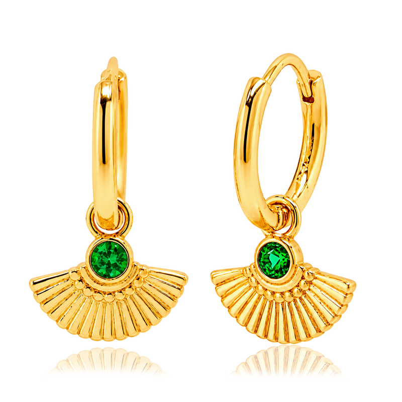 Aros Jaya Green Oro