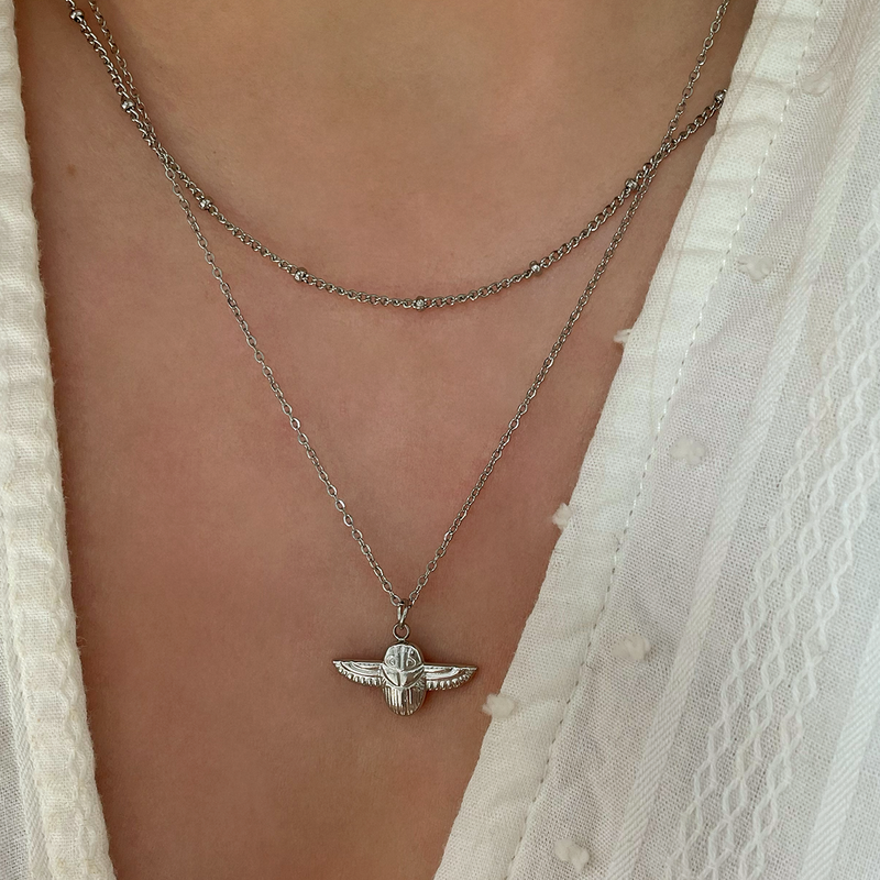 Collier Mini Palline Argento