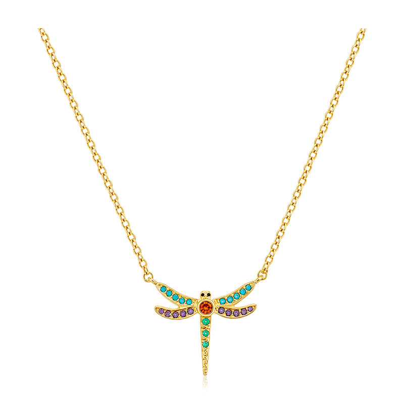 Collana Luna e Stella Oro