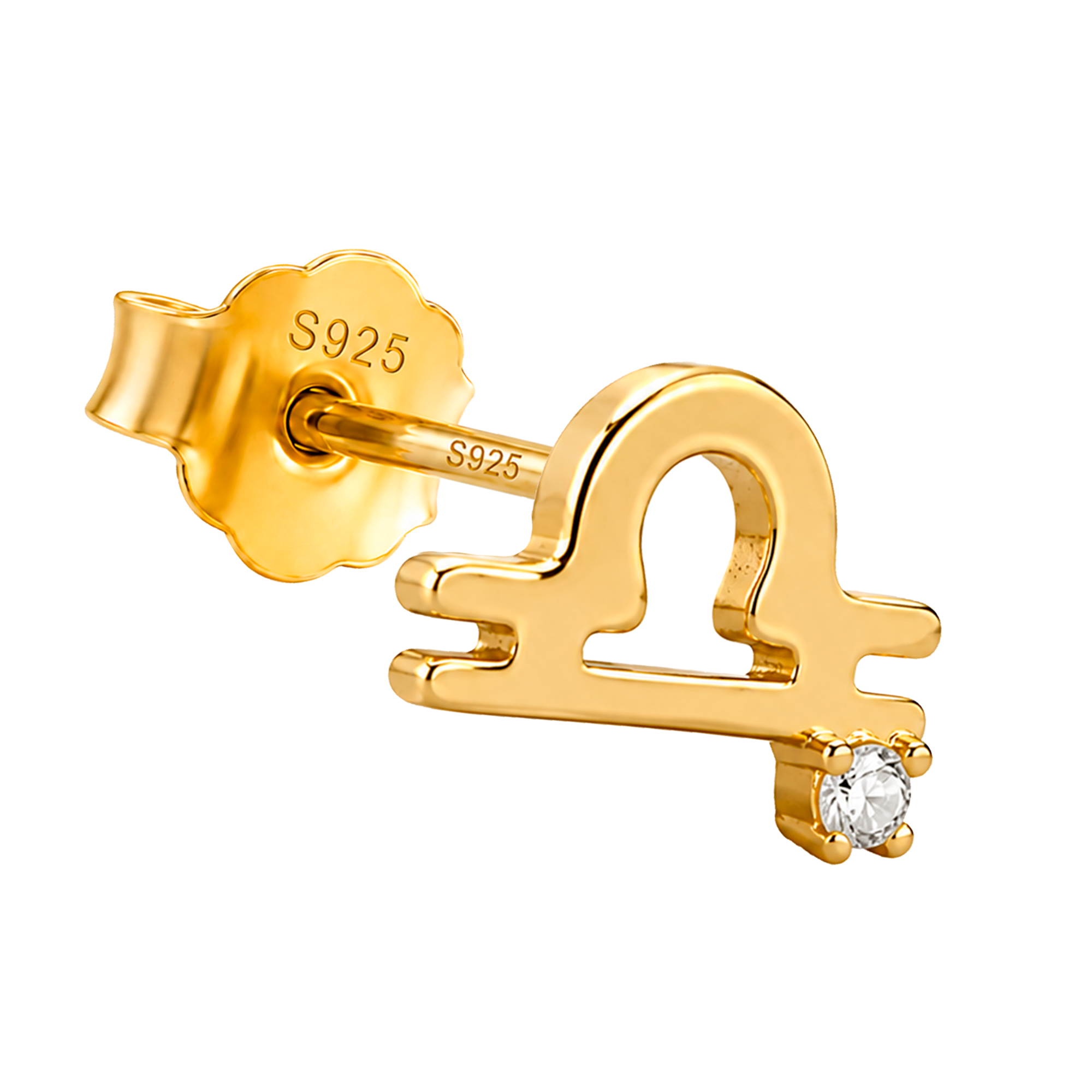 Pendiente Mini Zodiaco Oro