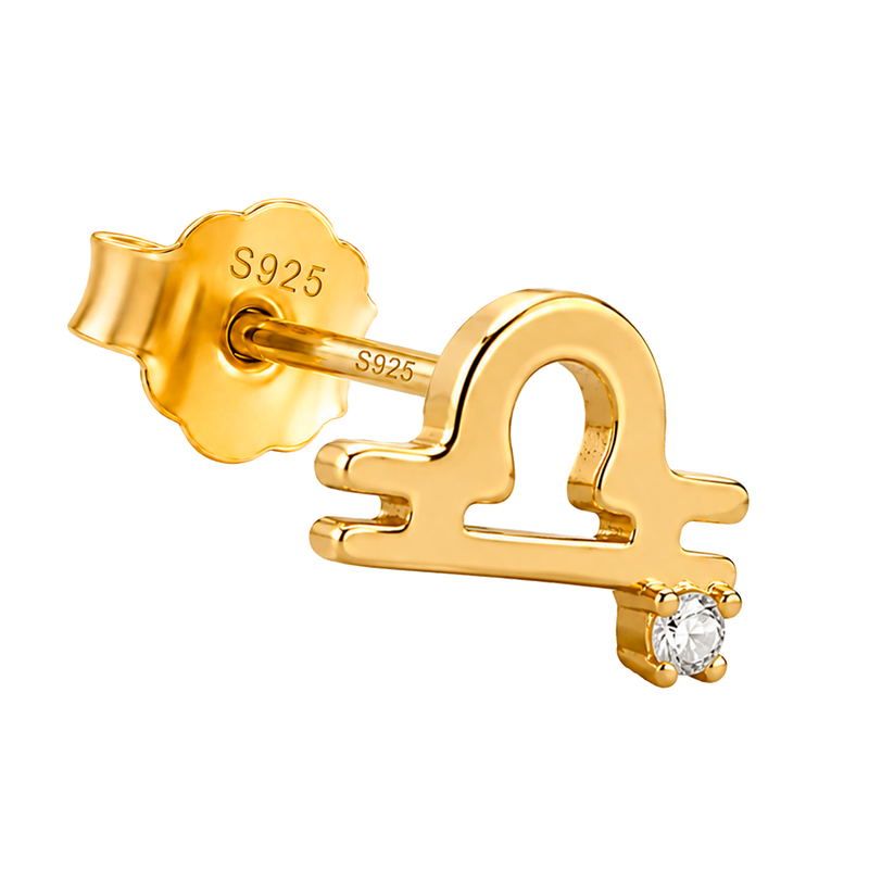 Orecchino Mini Zodiaco Oro