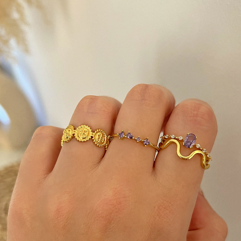 Anello Zuri Lilla Oro