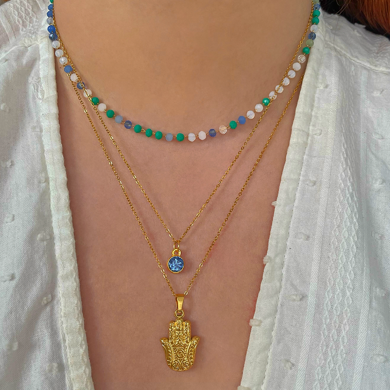 Collana Mano di Fatima Oro