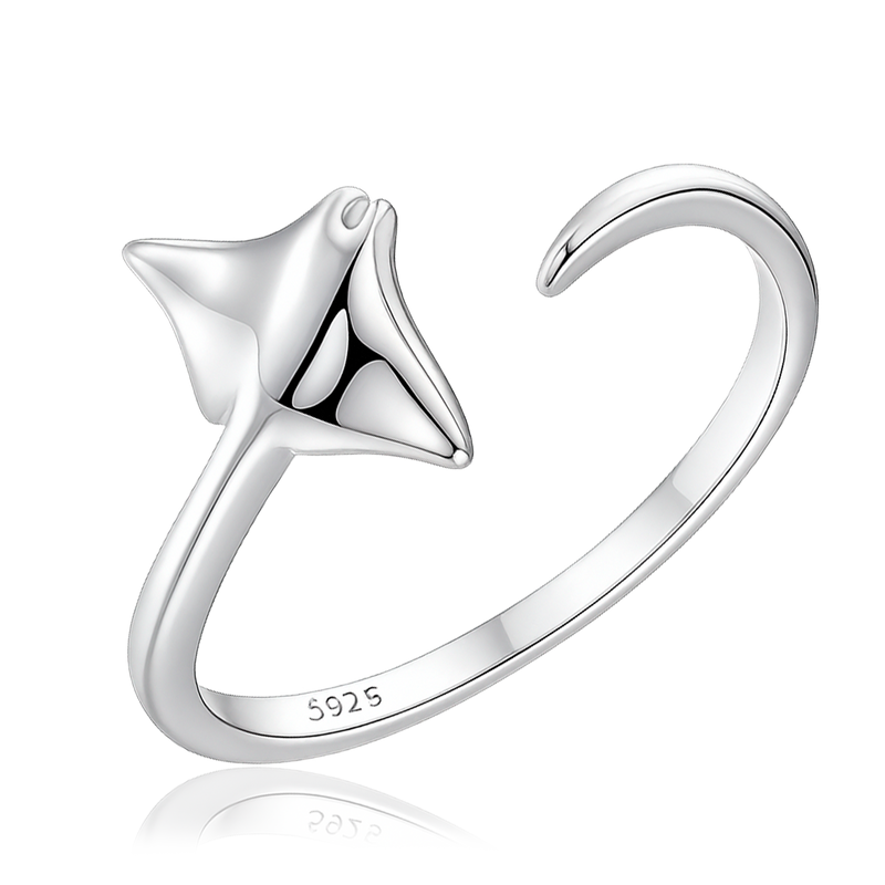 Anello Manta in Argento