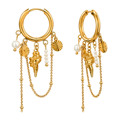 Aros Marielle Charms Oro