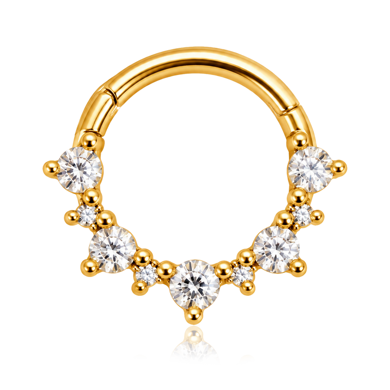 Anello Mini Foglie Oro