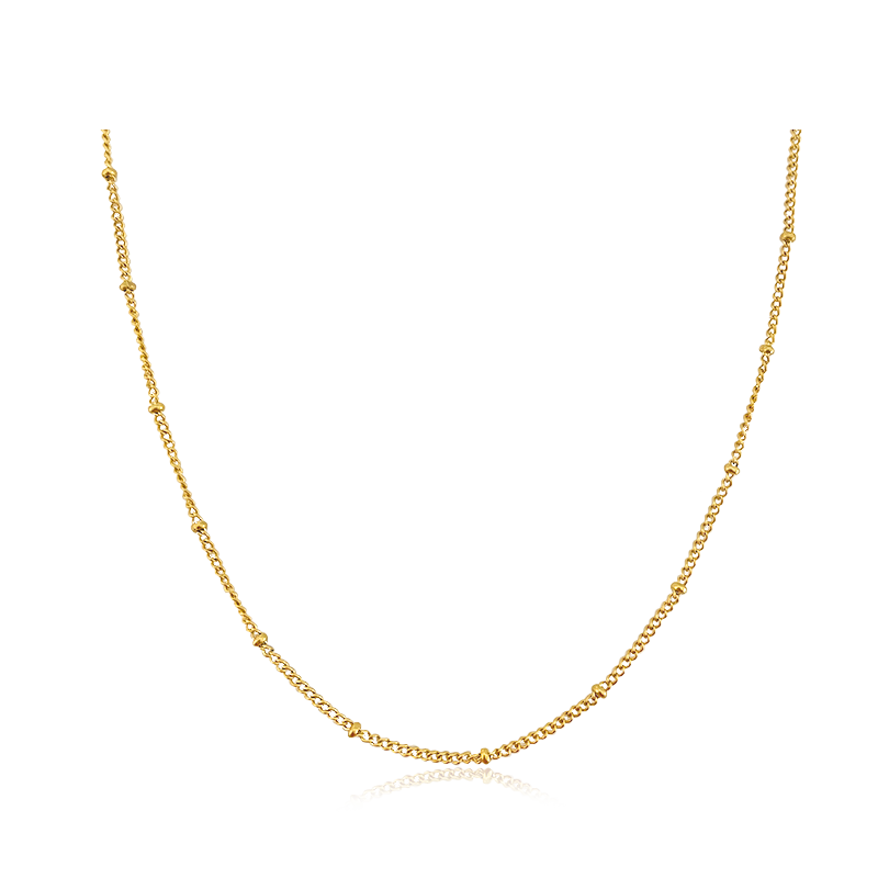 Collana Mini Sfere Oro