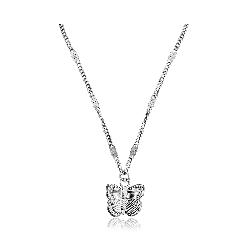 Collana Mini Farfalla Argento