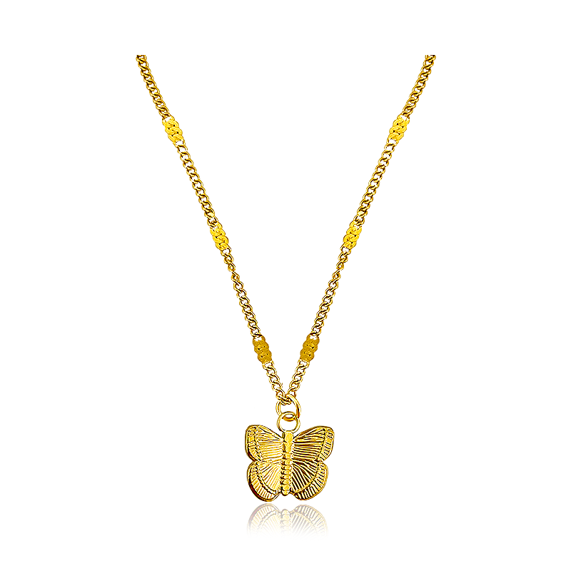 Collanina Mini Farfalla Oro