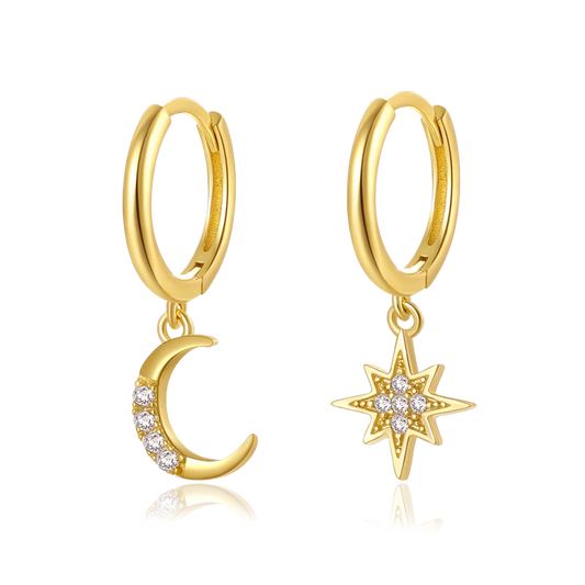 Orecchini a cerchio Mystic Oro