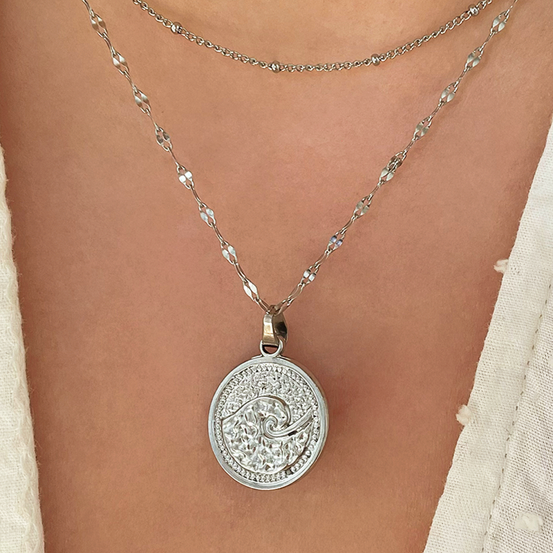 Collana Onda Argento