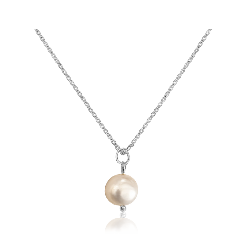 Collana Perle Naturali Argento