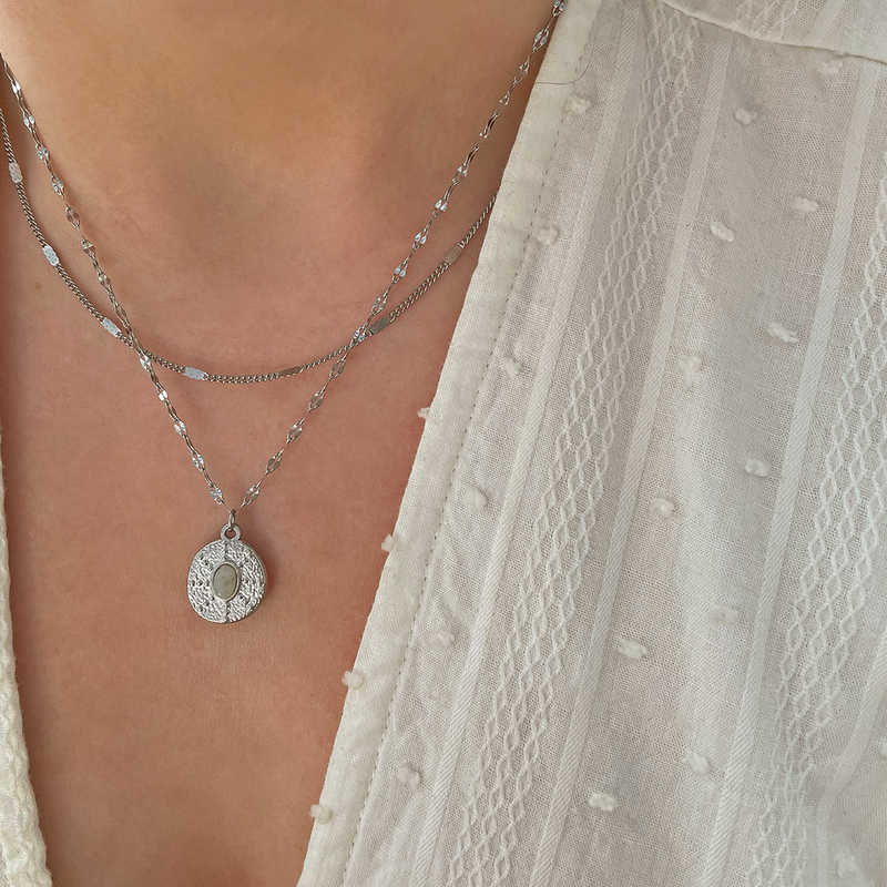 Collana Rhuna Argento