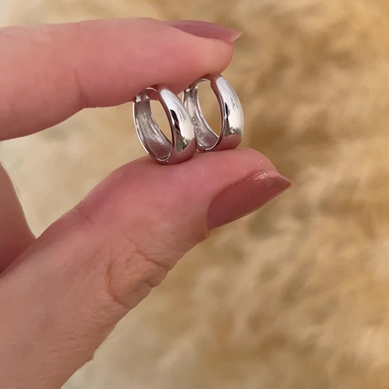 Orecchini Sahara Argento - 10mm o 6mm
