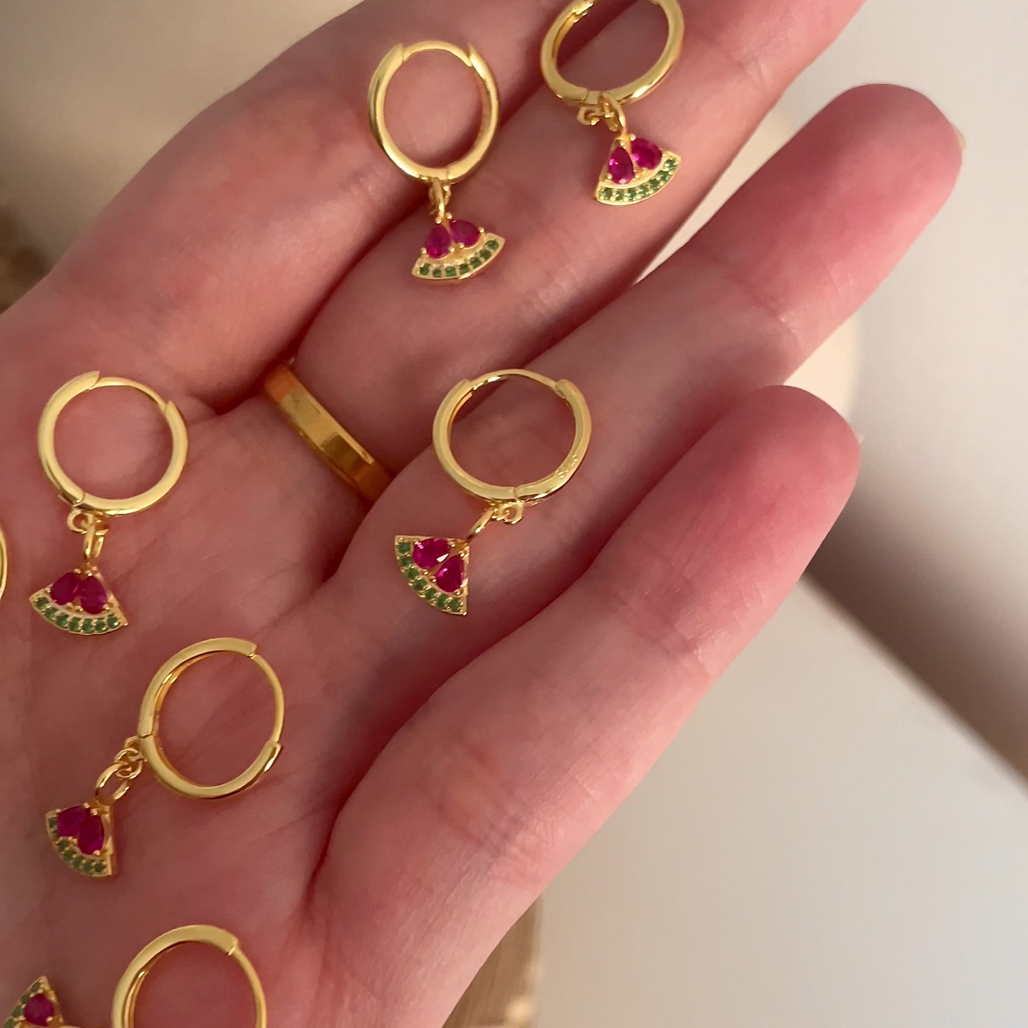 Aros Sandía Oro
