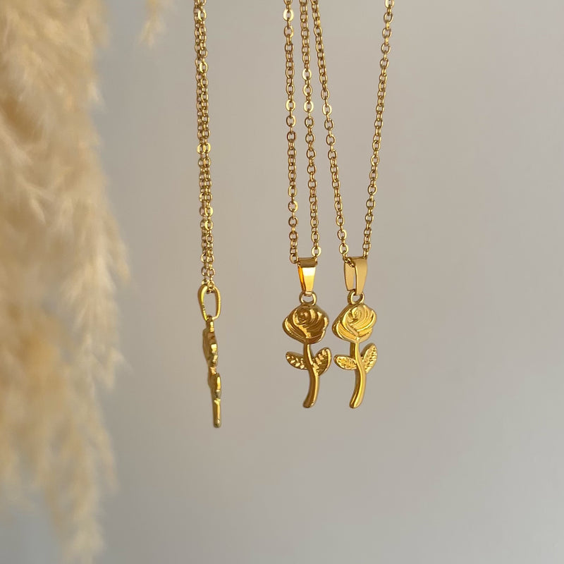 Collana Rose Oro