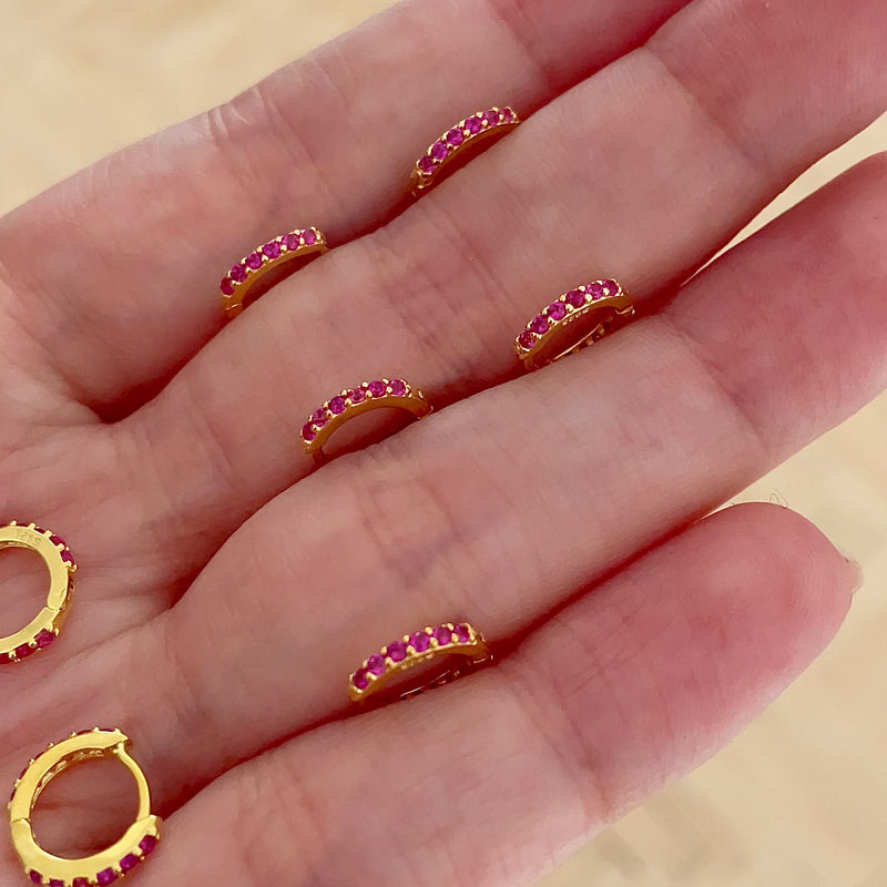Cerchio Mini Oro Rosa - 7 mm