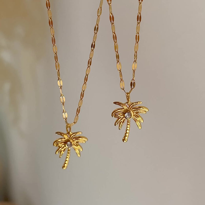 Collana Palma Brillante Oro