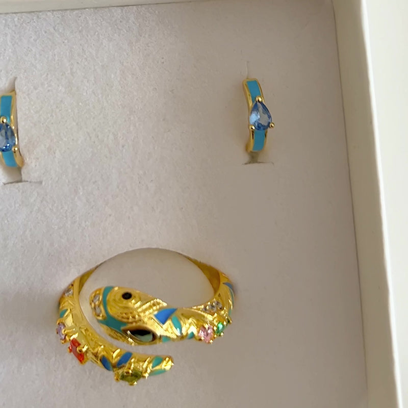 Anello Colorful Nagira Oro