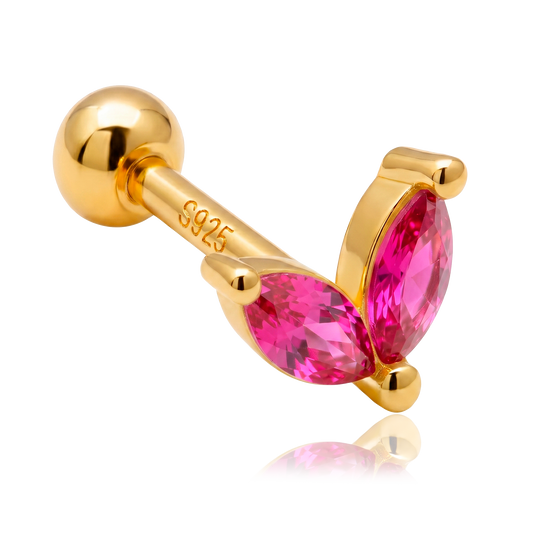 Orecchino Blossom Oro Rosa