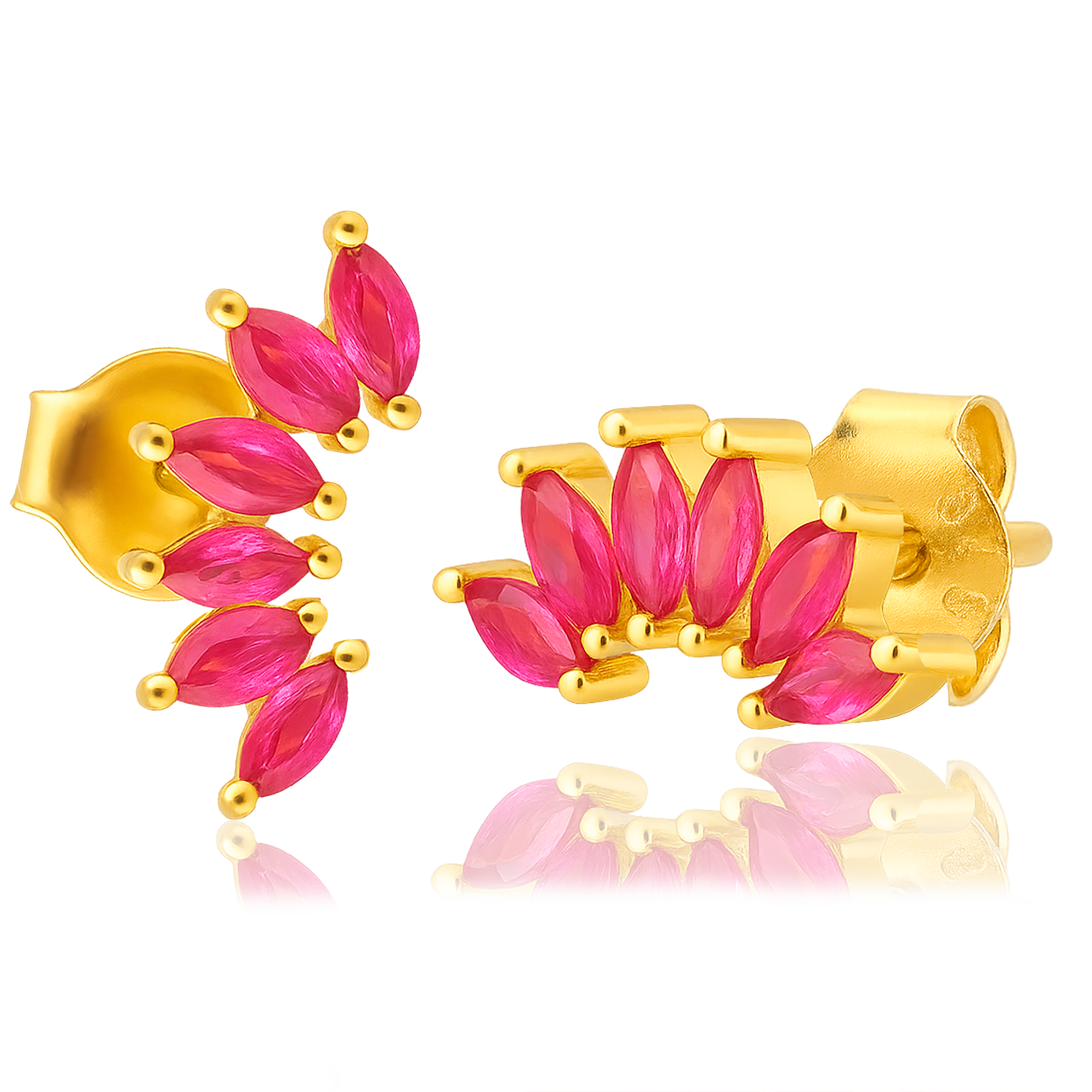 Pendientes Tabita Pink Oro