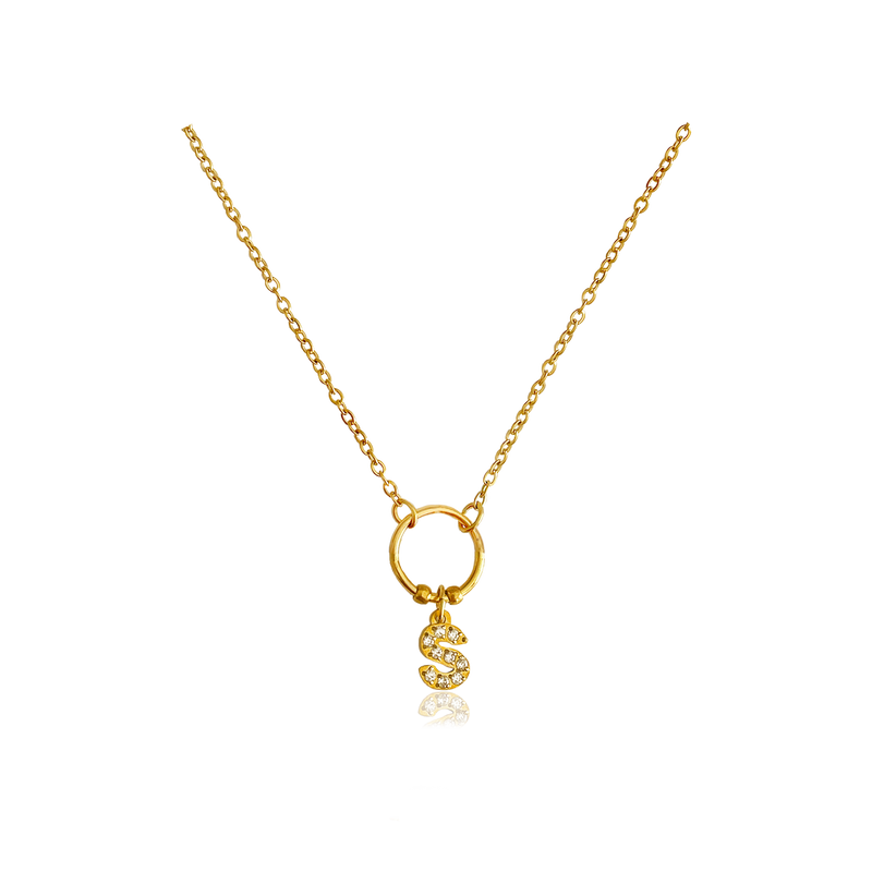 Collana Cerchio Personalizzata Oro
