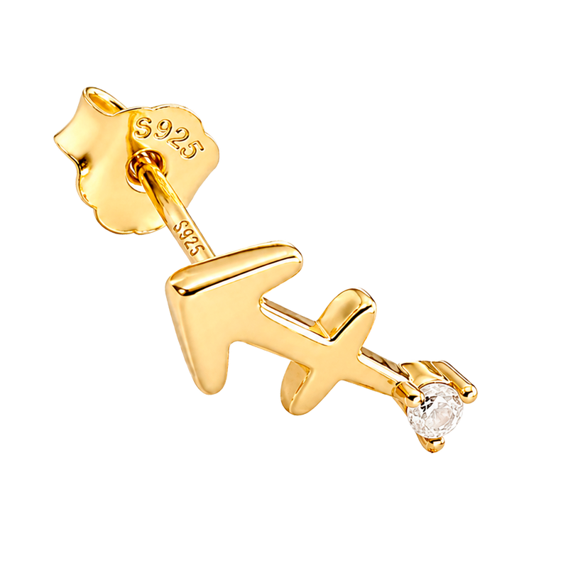 Orecchino Mini Zodiaco Oro