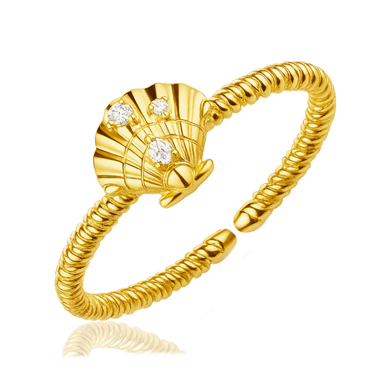 Anello Shiny Shell Oro