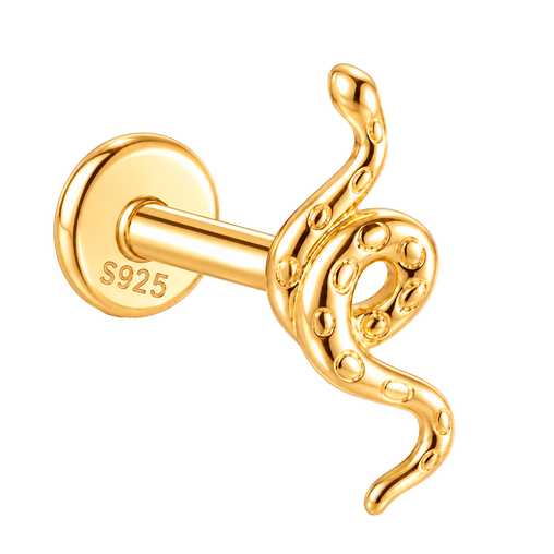 Orecchino Squalo Martello Oro