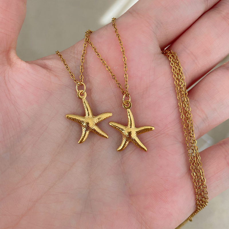 Collana Stella Marina Oro