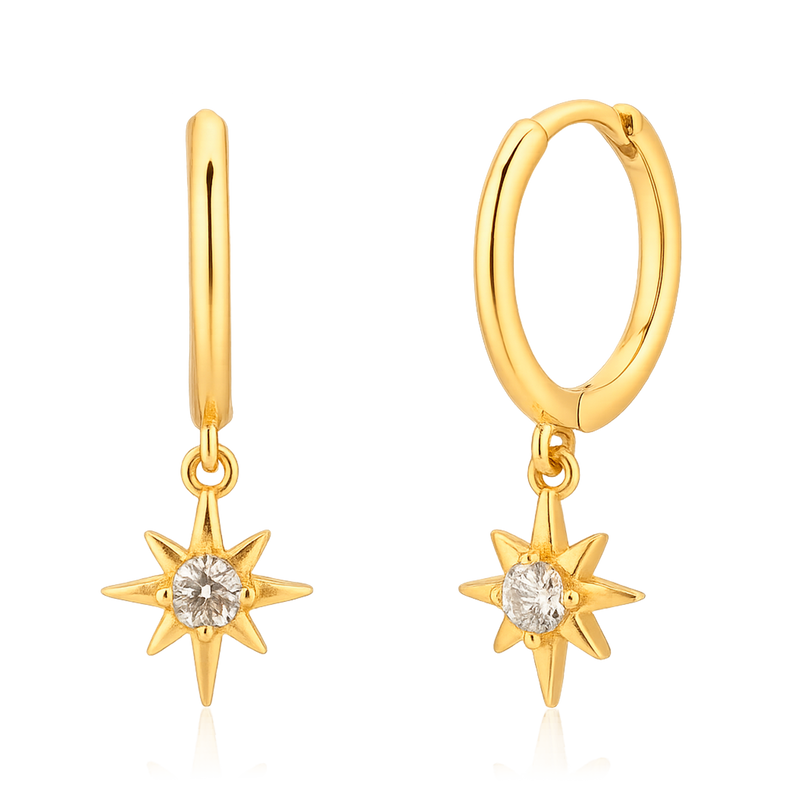Stella Gold Earrings 