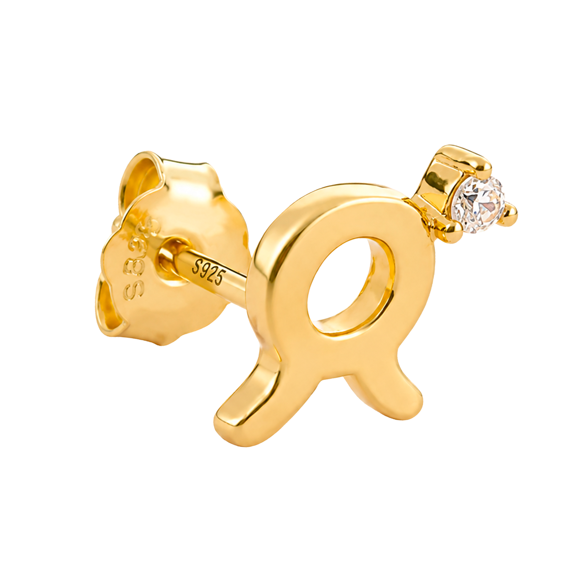Pendiente Mini Zodiaco Oro