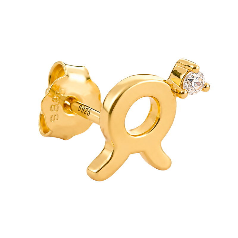 Orecchino Mini Zodiaco Oro