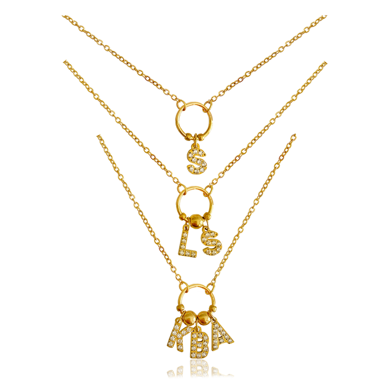Collana Cerchio Personalizzata Oro