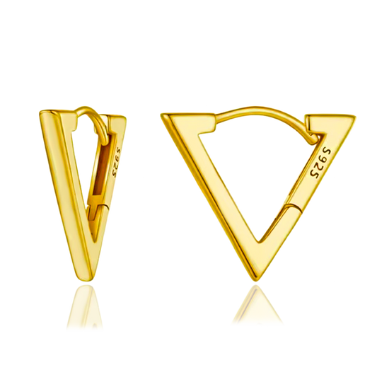 Aros Triángulo Oro