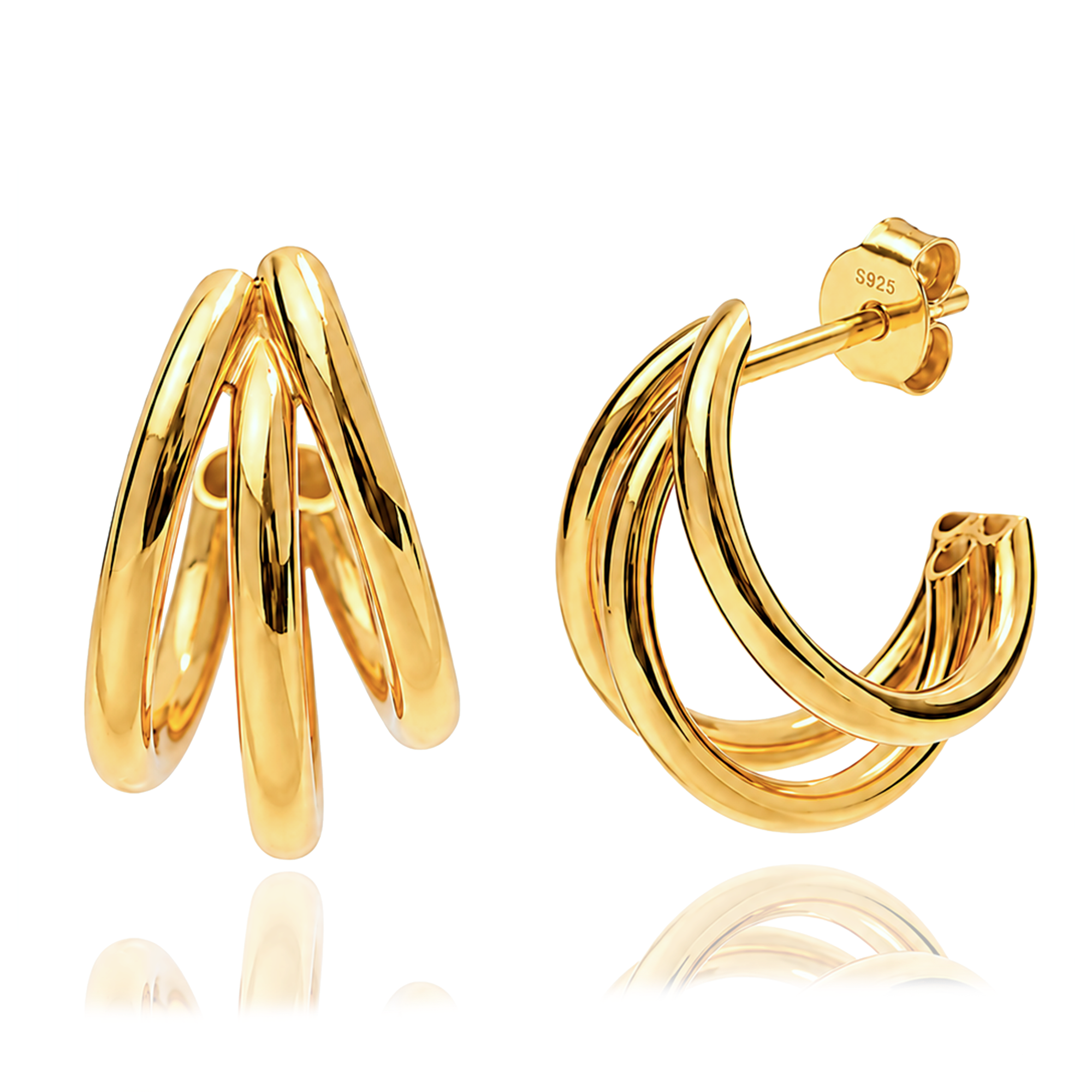 Aros Big Triple Oro