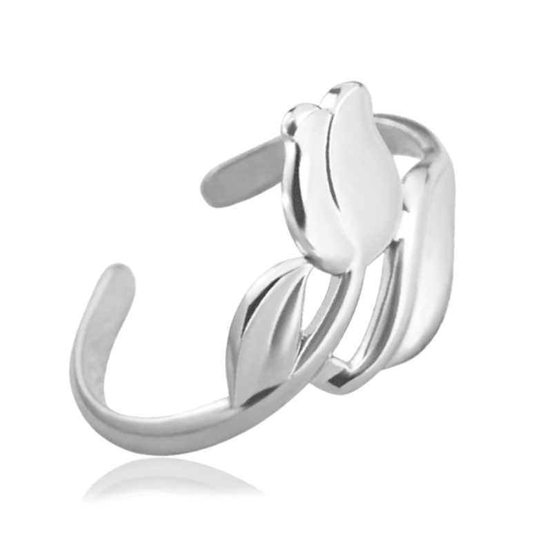 Anello Tulipano Argento
