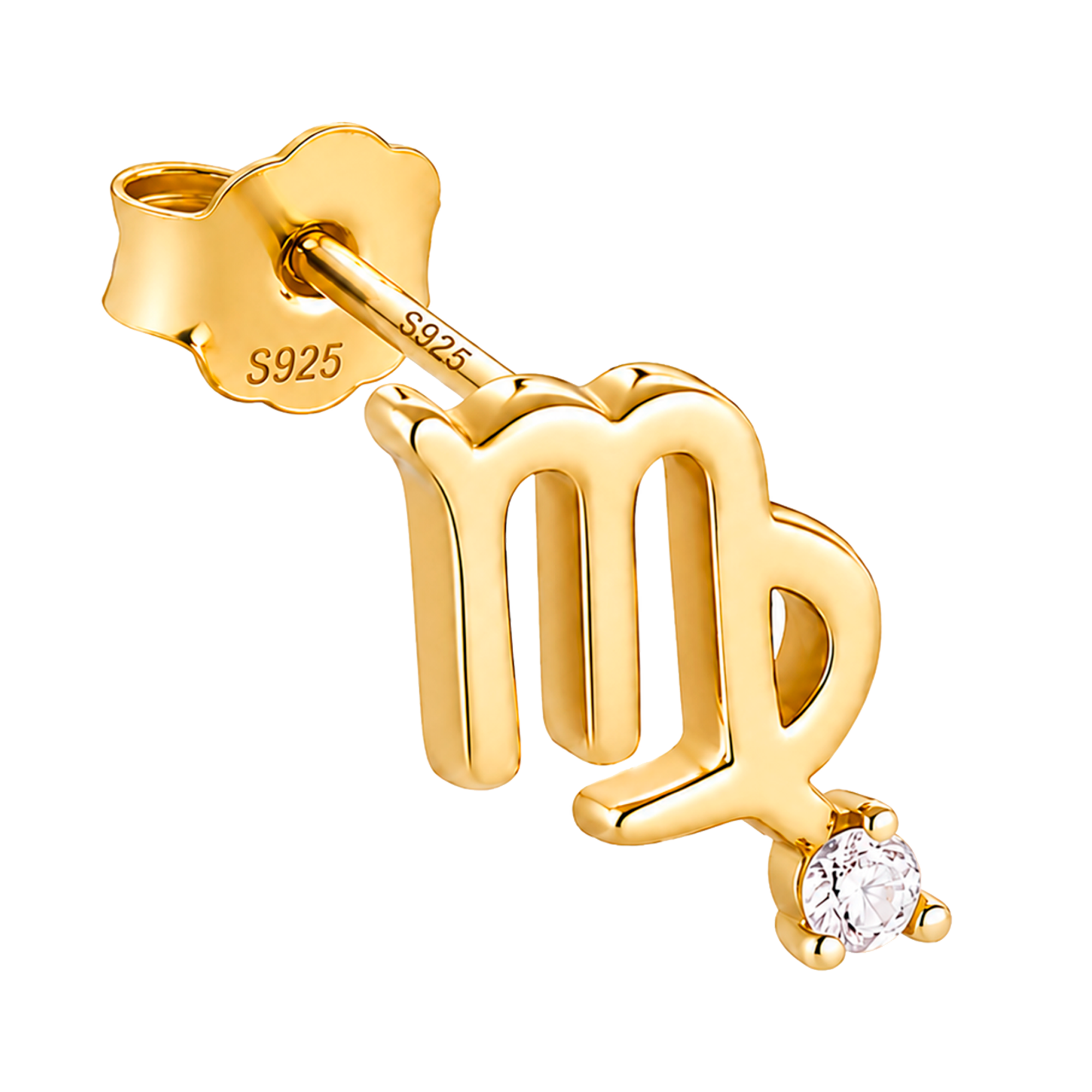 Pendiente Mini Zodiaco Oro