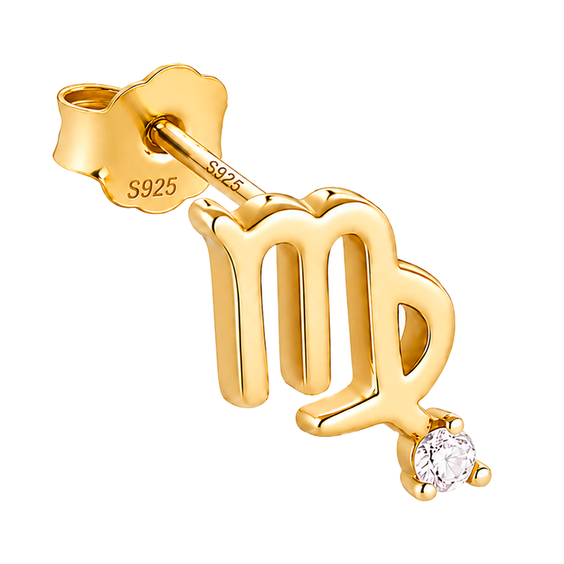 Orecchino Mini Zodiaco Oro