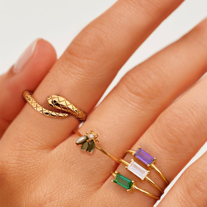 Anello Serpente Oro