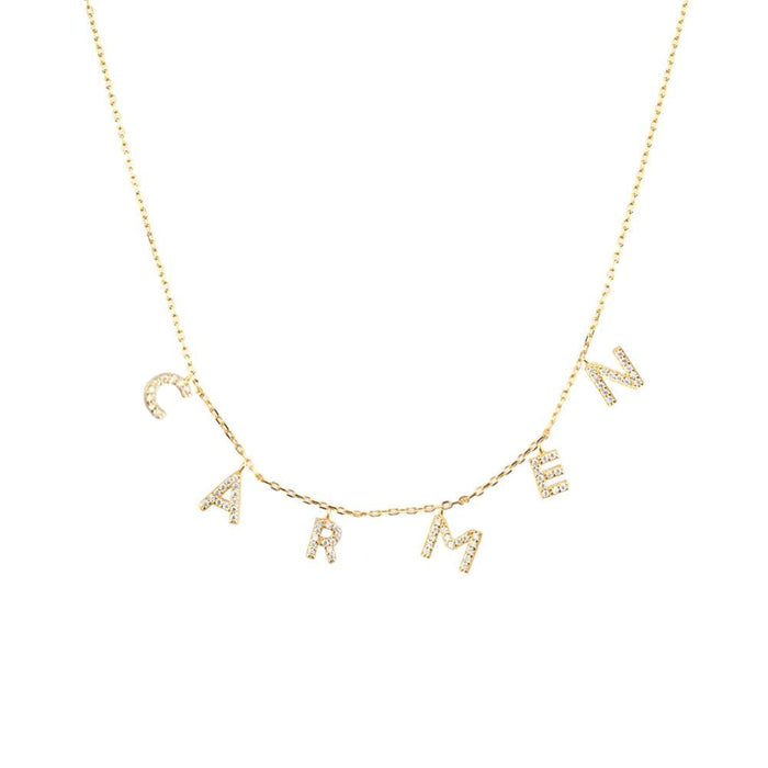 Collana Shiny Personalizzata Oro