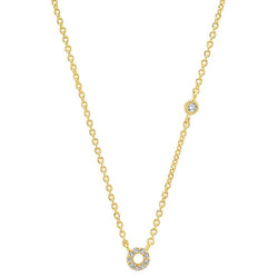 Collar Shiny Inicial Oro