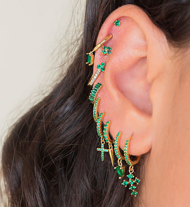 Orecchini Asti Green