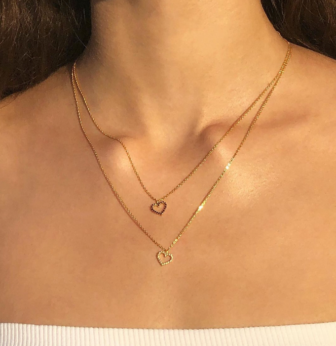 Love Lilac Necklace 